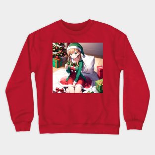 Christmas Anime Crewneck Sweatshirt